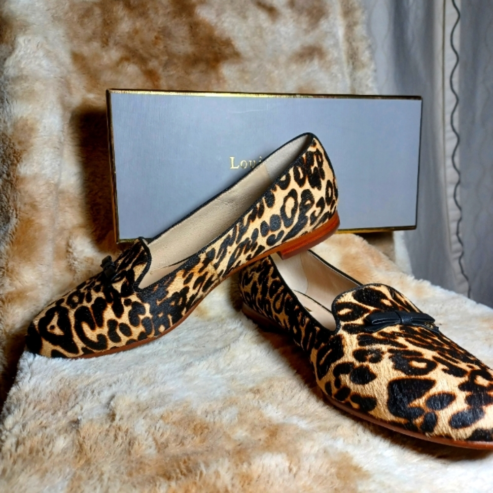 Feroce Leopard/Black Flats